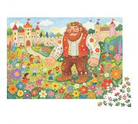 The Selpesce Giunt Puzzle 1000 Pezzi Recycled Fiunbun Art Puzzle per Adulti Puzzle Gioco Accessori Impossibile Difficile e Stimolunte Divertente Gioco 70x50cm/1000pcs