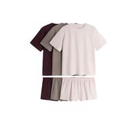 The Set Pigiama 'Essentials' greige / prugna / rosa chiaro Donna The Set 6XL-7XL