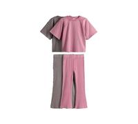 THE SET Ragazza Confezione da 2 t-shirt a maniche corte in jersey