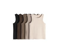 The Set Top mocca / marrone chiaro / marrone scuro / nero / bianco lana Bambini The Set 98
