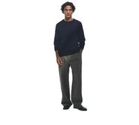 THE SET Uomini Confezione da 2 Maglioni Girocollo in Lana Brown/Navy Small
