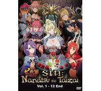 The Seven Deadly Mortal Sins Uncut (1-12) DVD anime [Dub inglese]