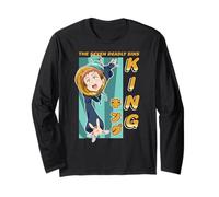 The Seven Deadly Sins King Colorful Portrait Anime Maglia a Manica