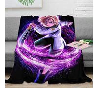 The Seven Deadly Sins Meliodas- Fantasia Anime 3D Digital Printing Flanella Coperta in micropile ultra morbida Facile da pulire