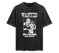 The Seven Deadly Sins Men's T-Shirt Unisex White Tee Clothing S