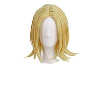 The Seven Deadly Sins Nanatsu no Taizai Elaine Cosplay Wig Golden Blonde Heat Resistant Synthetic Hair Wig + Wig Cap