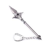 The Seven Deadly Sins Portachiavi Anime Meliodas Arma Ciondolo In Metallo Portachiavi Ascia Apriscatole Portachiavi Accessori Charm Gioielli Regali, Tipo 6., 11cm