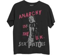 The Sex Pistols Anarchy In The Uk autorizzato Uomo maglietta