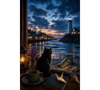 The Shadow Beneath the Shore: A Purring Cup Mystery
