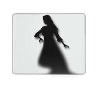 The Shadow Of Woman Silhouette Tappetino per mouse (orizzontale) per casa e ufficio tappetino per mouse portatile per computer