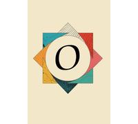 The Shape of My Thoughts O Monogram Initial Journal