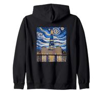 The Shard London Mosaico di notte Art Felpa con Cappuccio