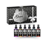 The Shave Factory Aftershave Cologne Gift Set 1 - Sei fragranze uniche, dopobarba rinfrescante e lenitivo, nutre la pelle, previene le irritazioni - (50 ml)