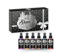 The Shave Factory Aftershave Cologne Gift Set 1 - Sei fragranze uniche, dopobarba rinfrescante e lenitivo, nutre la pelle, previene le irritazioni - (50 ml)
