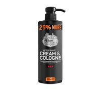 The Shave Factory Crema dopobarba e rubino di colonia 2 in 1, 500 ml, 25% in più, per barbieri/parrucchieri professionisti e appassionati di rasatura tradizionale (dorato, 500 ml)