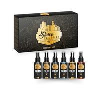 The Shave Factory Oud Aftershave Cologne Gift Set - Dopobarba Rinfrescante E Lenitivo, Nutre La Pelle, Previene Le Irritazioni, Fragranza Classica All'oud - (50 Ml)