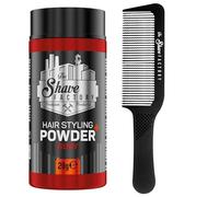 The Shave Factory The Shave Factory Hair Styling Powder Polvere opacizzante e volumizzante, con tipi di pettine adatti a tutti gli ambiti di utilizzo, pettine e cera in polvere (Comb 045 & Ruby