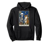 The Shiba Inu Tarot Card Felpa con Cappuccio