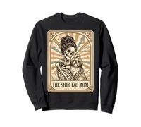 The Shih Tzu Mom Tarot Card Carta dei Tarocchi Cane Felpa