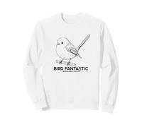 The Shima Enaga is Fantastic Spettacolo Giapponese Fairy Bird Felpa