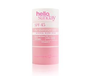 The Shimmer One Mineral Glow Stick SPF 45 Pa Plus by Hello Sunday for Women - 0,7 oz Sunscreen