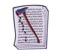 The Shining All Work and No Play Makes Jack a Dull Boy Axe spilla smaltata da 3 cm, 1.2 Inches, smalto, Smaltato