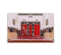 The Shining Blood Elevator Flood Overlook Hotel Horror Movie 3,3 cm spilla smaltata, 1.3 Inches, Smalto, Smaltato