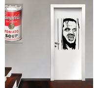THE SHINING DOOR - Adesivo murale wall sticker in vinile 55x80 cm