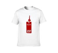 The Shining - Room 237 Key Cult Film Kubrick Related Mens Short Sleeve White L