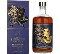 The Shinobu Pure Malt 15 Years Old Whisky MIZUNARA Japanese Oak Finish 43% Vol. 0,7l in Giftbox