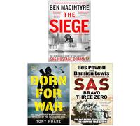 The Siege, Born For War & SAS Bravo Three Zero 3 Books Collection Set