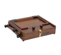 The Sienna Plein Air Medium Scatole Pochade an easel and a palette in one. Include a removable tempered glass palette ideal for oils and acrylics.