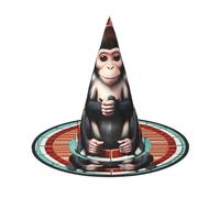 The Silent Monkey 3 PCS Halloween strega cappello costume partito cappello adatto per giochi teatrali accessori