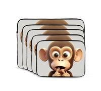 The Silent Monkey Custodia per laptop 10 pollici Custodia per laptop portatile antiurto moda borsa per laptop per donne uomini valigetta per laptop