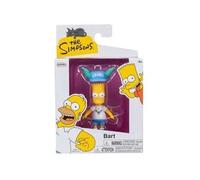 The Simpsons 2 1/2-Inch Onda 3 Bart Simpson Con Krusty The Clown Cappello Figura
