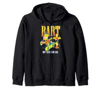 The Simpsons Bart Don't Have A Cow Man Skateboarding Montage Felpa con Cappuccio