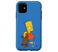 The Simpsons Bart Simpson Blu Cielo Custodia per iPhone 11