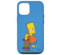 The Simpsons Bart Simpson Blu Cielo Custodia per iPhone 12/12 Pro