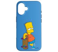 The Simpsons Bart Simpson Blu Cielo Custodia per iPhone 16