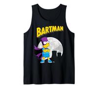 The Simpsons Bartman in Front of Moon & Power Plant Outline Canotta