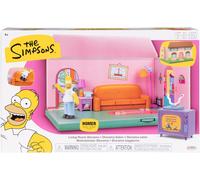 The simpsons - playset - la casa dei simpson - set da gioco in scala da 2,5 pollici e accessori