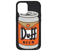 The Simpsons Duff Beer Nero Custodia per iPhone 12/12 Pro