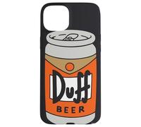 The Simpsons Duff Beer Nero Custodia per iPhone 15 Plus
