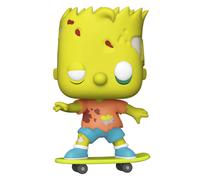 The Simpsons Funko Pop Animazione Vinile Figura Bart Zombie 9 Cm