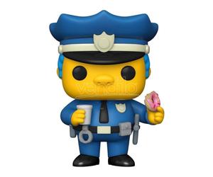 The Simpsons Funko POP Animazione Vinile Figura Sceriffo Wiggum 9 cm