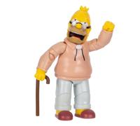 The Simpsons Grampa Simpson con canna da 12,7 cm