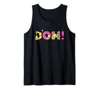 The Simpsons Homer Simpson Beer and Donuts Letters D’OH! Canotta