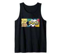 The Simpsons Homer Simpson D'Oh Annoyed Grunt Pop Art Canotta