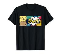 The Simpsons Homer Simpson D'Oh Annoyed Grunt Pop Art Maglietta