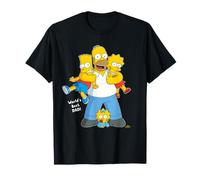 The Simpsons Homer Simpson World's Best Dad Father's Day Maglietta